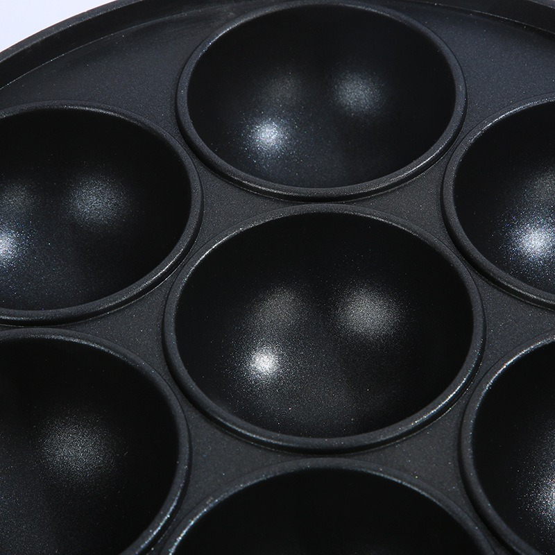 7 Hole Cake Cooking Pan Cast I – Egg Waffle Pan recenzja i cena