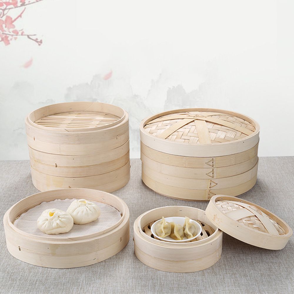 Handle Steam Basket Makes Tast – Bao Steamer Bamboo recenzja i cena