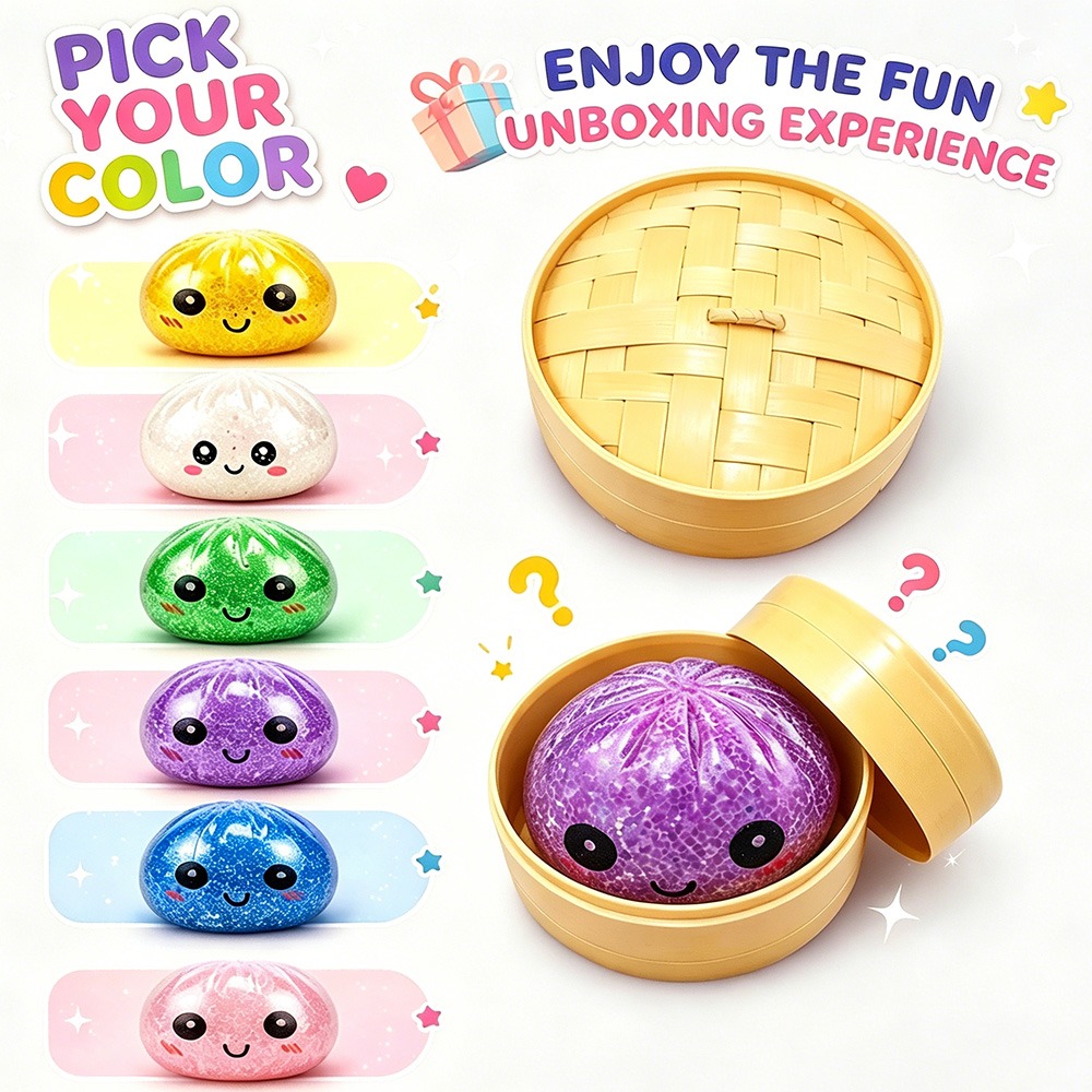 Mini New Glitter Steamed Bun S – Bao Steamer Bamboo recenzja i cena