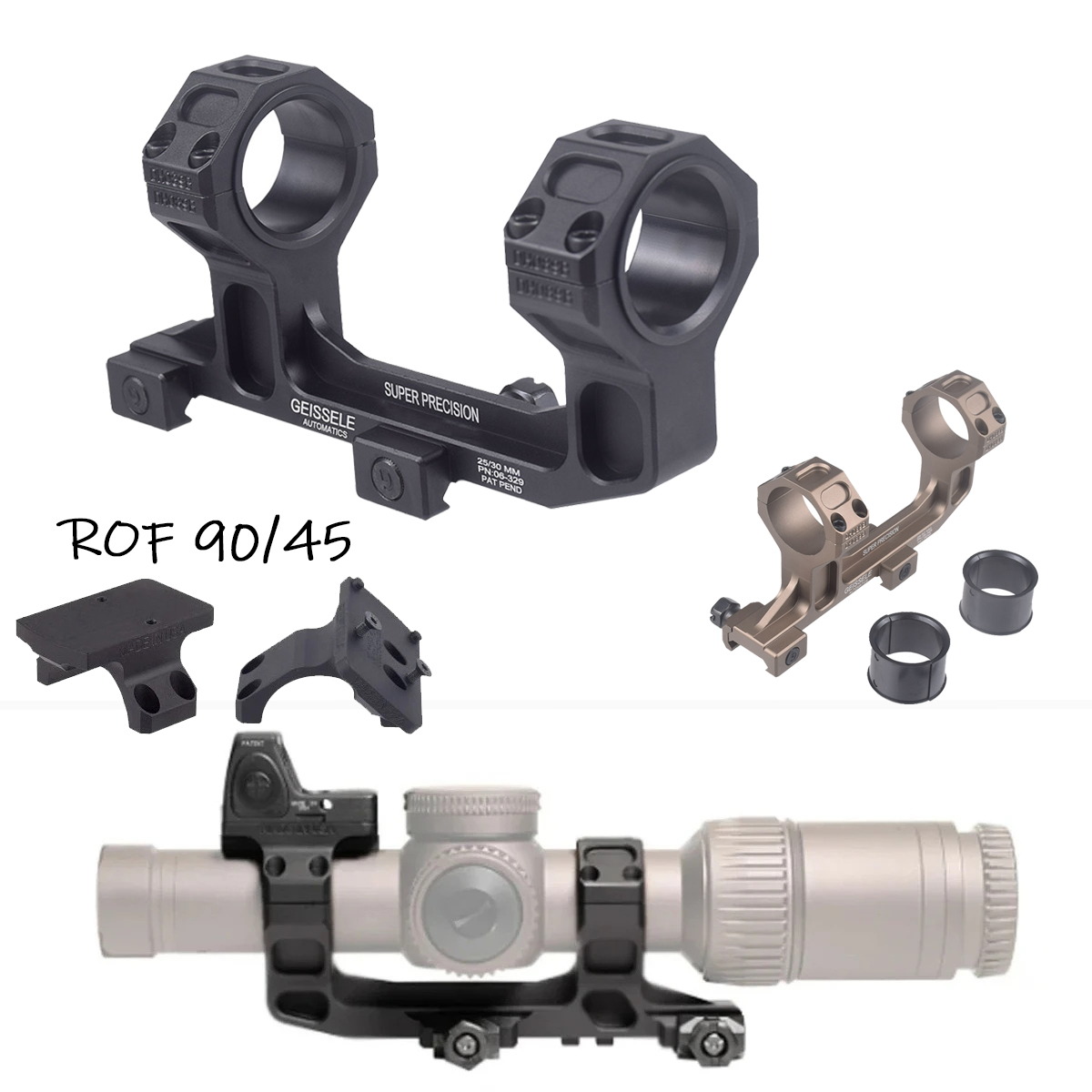 GEISSELE Scope Mount Rings Opt – Spring Roll Wrapper recenzja i cena