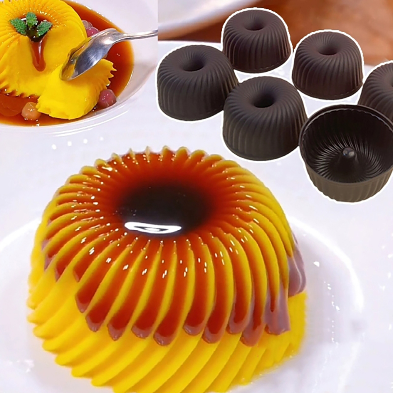 C 1pc Caramel Pudding Jelly Pa – Donut Mold Silicone recenzja i cena