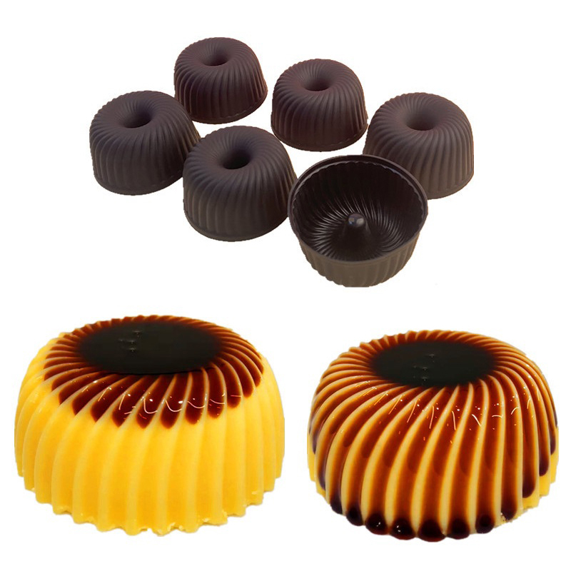 C 1pc Caramel Pudding Jelly Pa – Donut Mold Silicone recenzja i cena