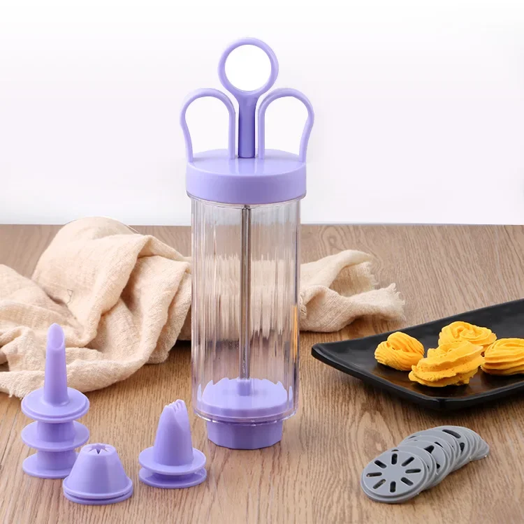 DIY Manual Cookie Press Maker  – Churros Maker Gun recenzja i cena