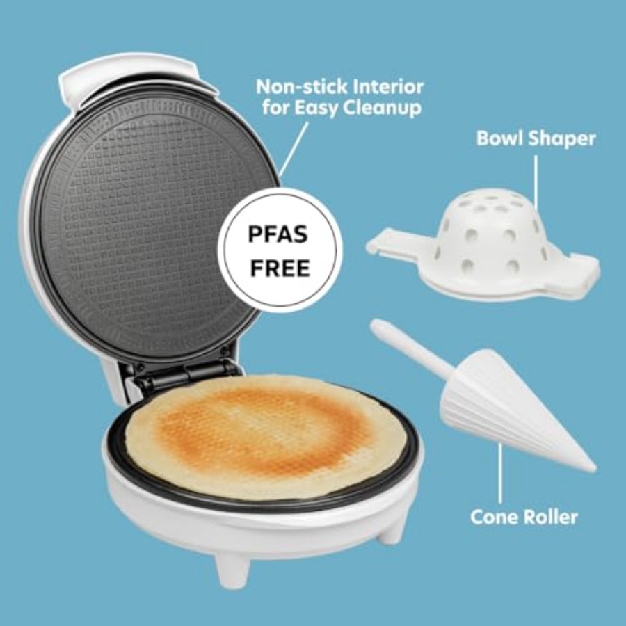 Waffle Cone and Ice Cream Bowl – Waffle Cone Maker recenzja i cena