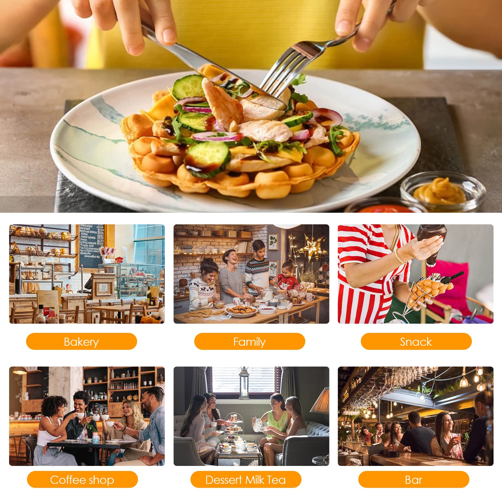 New Household Electric Non-Sti – Waffle Cone Maker recenzja i cena
