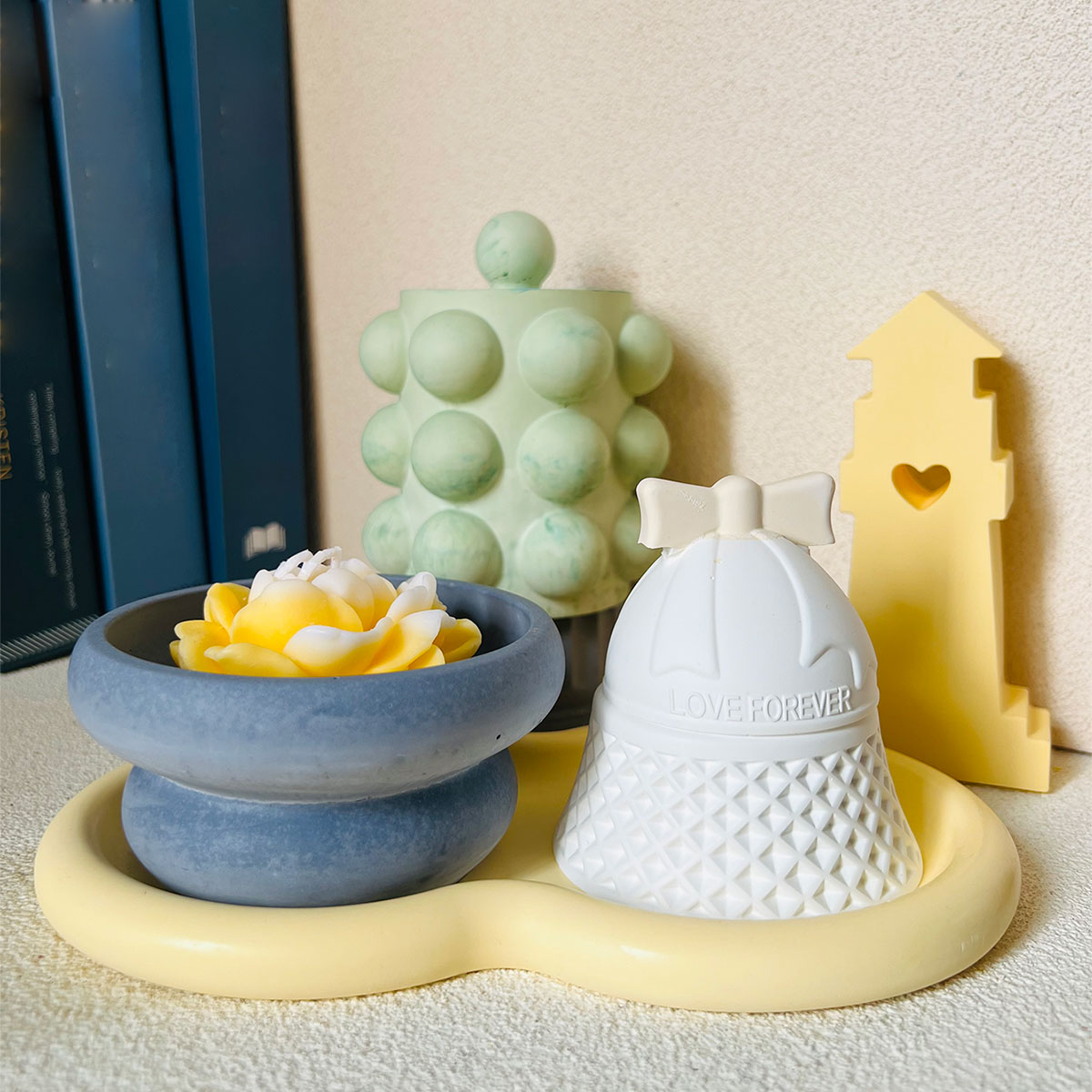 Bubble Jar Candle Vessel Concr – Donut Mold Silicone recenzja i cena