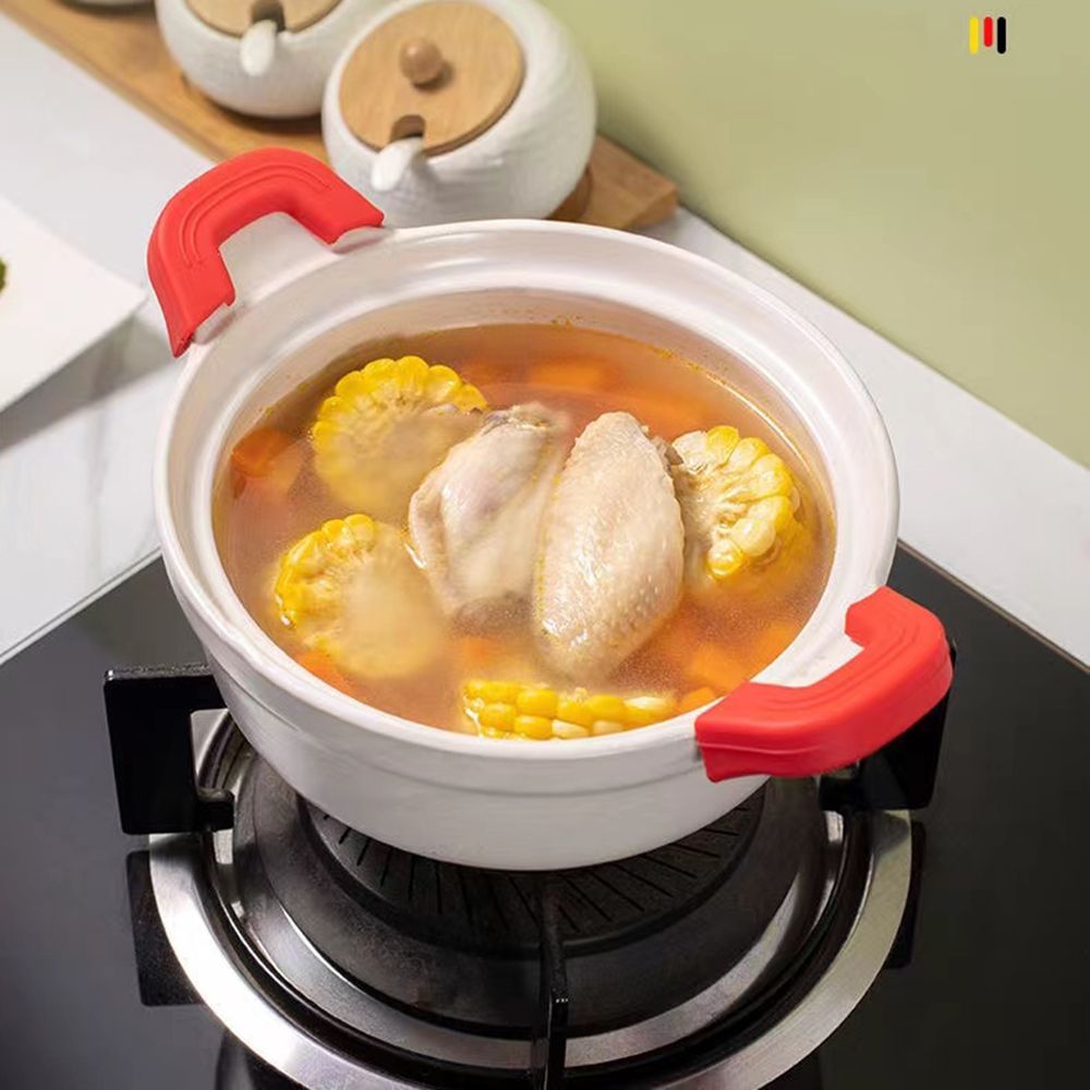 2PCS Silicone Anti-Scald Pot H – Cast Iron Corn recenzja i cena