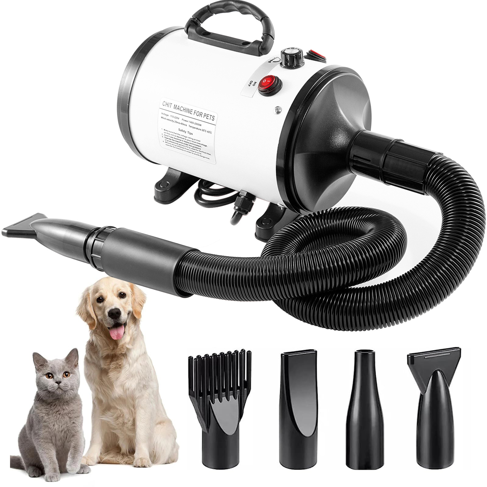 2800W Pet Hair Dryer for Dogs  – Hot Dog Press recenzja i cena