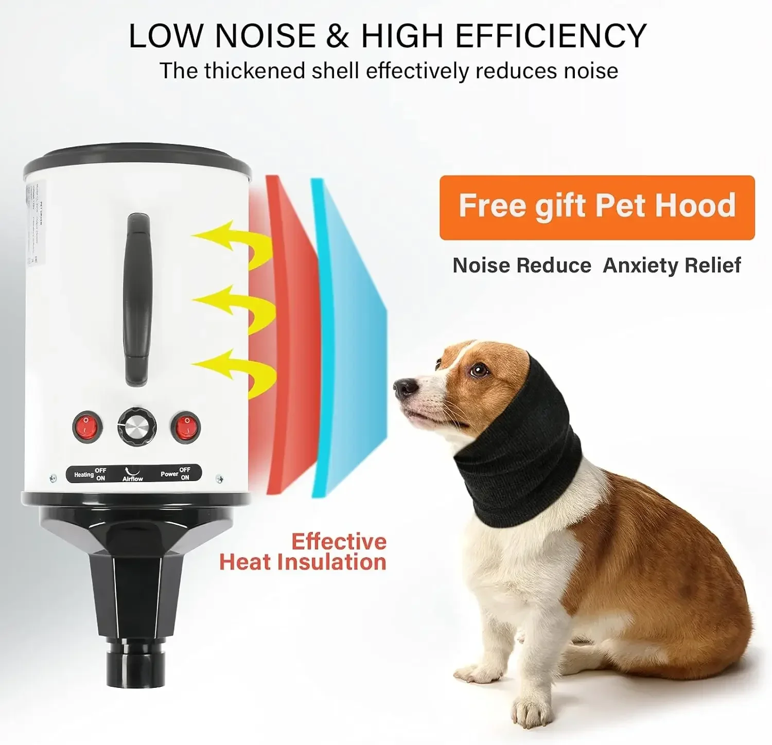 2800W Pet Hair Dryer for Dogs  – Hot Dog Press recenzja i cena