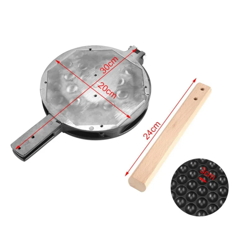 QQ Egg Puff Maker Home LPG Gas – Egg Waffle Pan recenzja i cena
