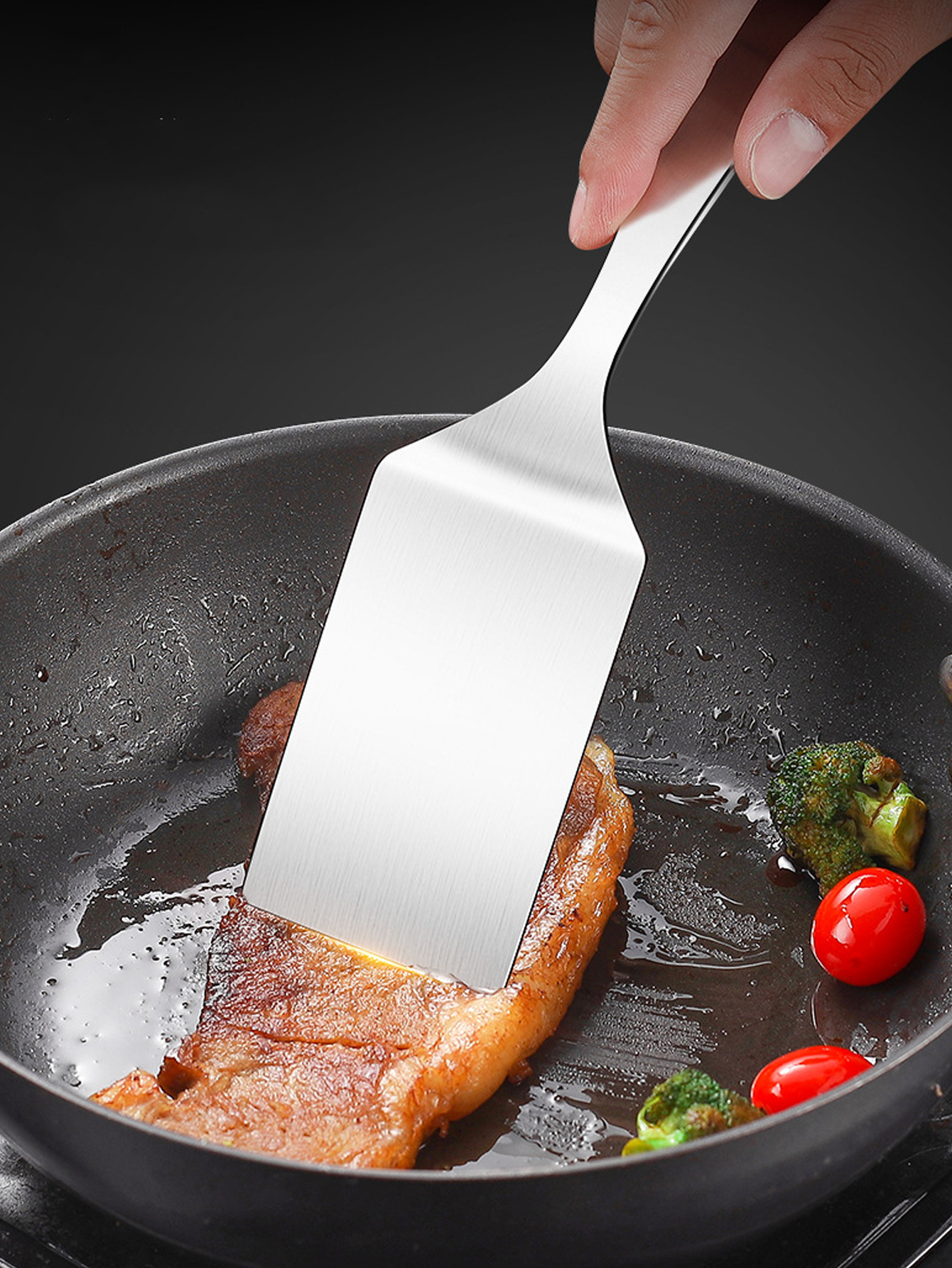 2pc/1pc Small Stainless Steel  – Okonomiyaki Spatula recenzja i cena