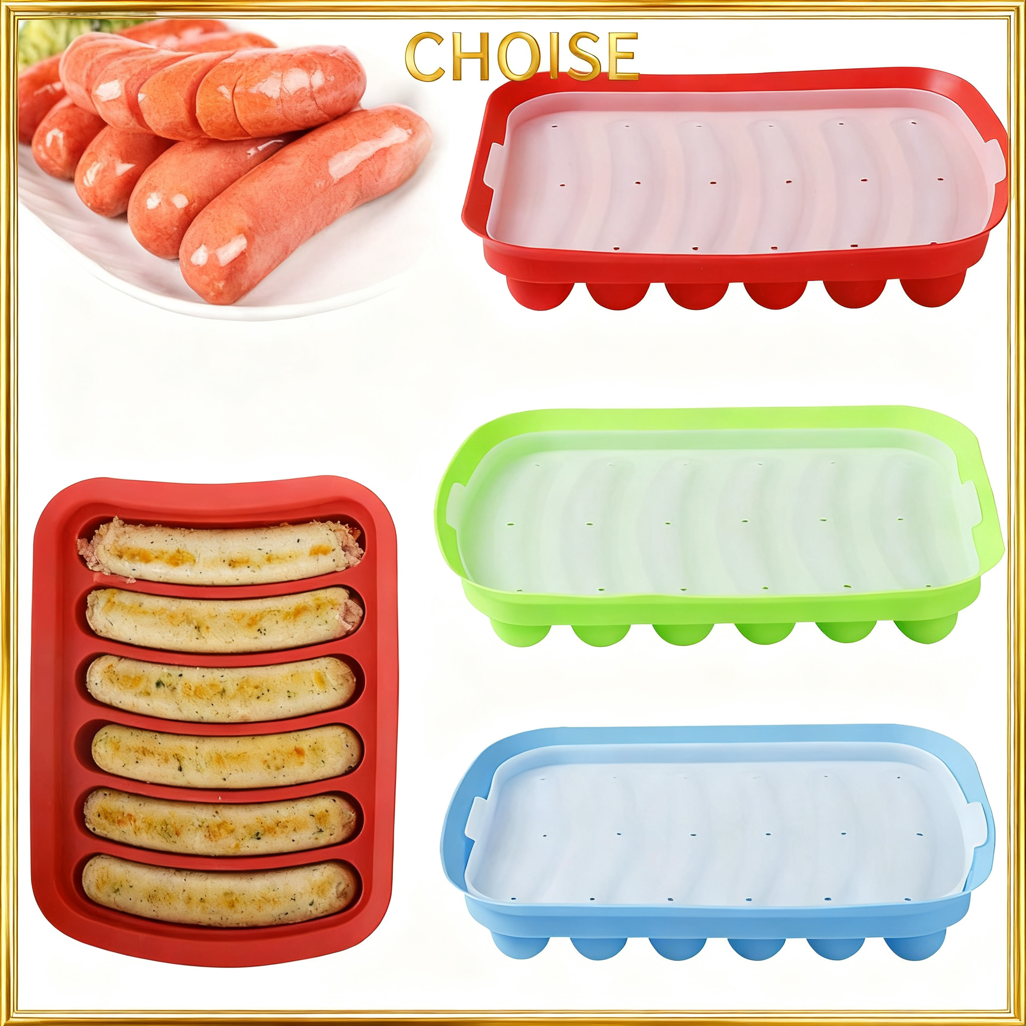 Sausage Maker Mould 6 Grids Si – Hot Dog Press recenzja i cena