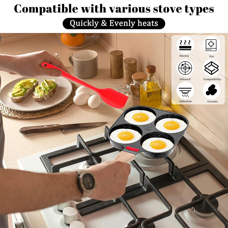 Deepened Egg Frying Pan with L – Egg Waffle Pan recenzja i cena
