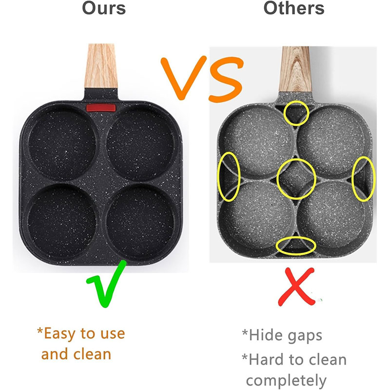 Deepened Egg Frying Pan with L – Egg Waffle Pan recenzja i cena