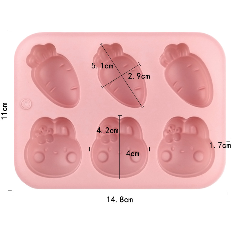 Cartoon Silicone Mold Rabbit C – Bunny Cake Mold recenzja i cena
