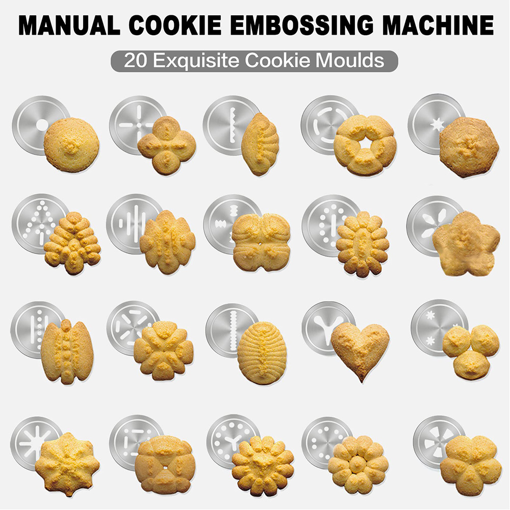 10/20pcs Aluminum Cookie Maker – Churros Maker Gun recenzja i cena