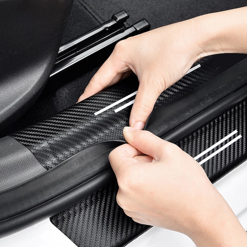 Car Door Sills Scuff Plate Thr – Crepe Pan Carbon recenzja i cena