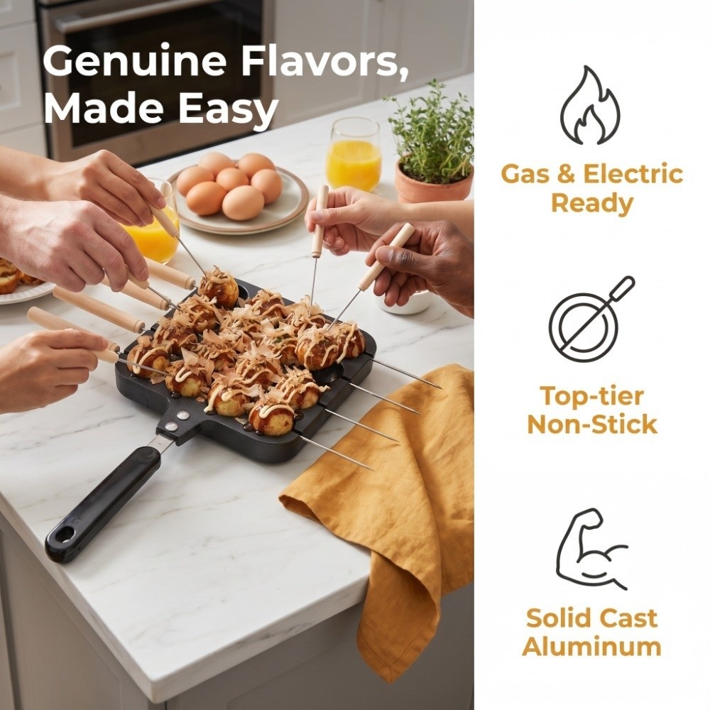 Cast Aluminum Takoyaki Grill P – Takoyaki Grill Plate recenzja i cena