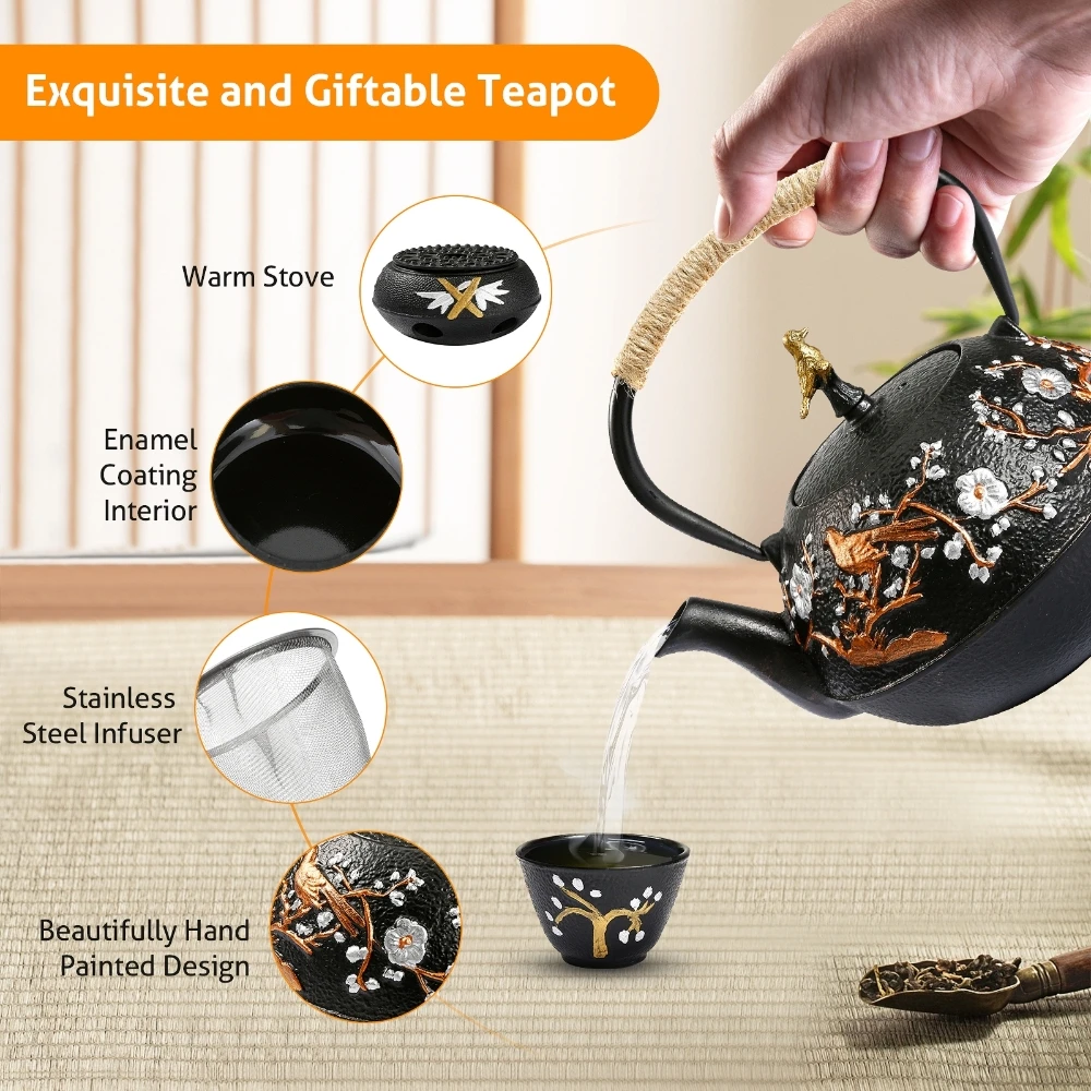 Cast Iron Teapot Set with Alco – Cast Iron Corn recenzja i cena