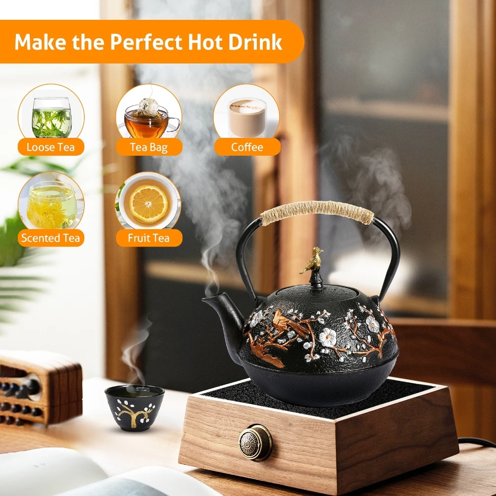 Cast Iron Teapot Set with Alco – Cast Iron Corn recenzja i cena