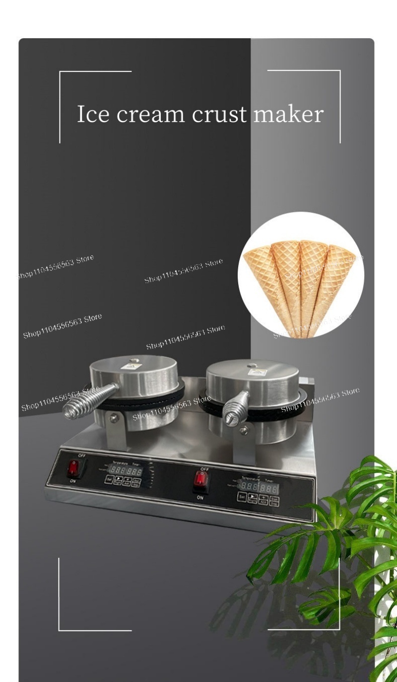 220V Ice Cream Cone & Waffle M – Waffle Cone Maker recenzja i cena