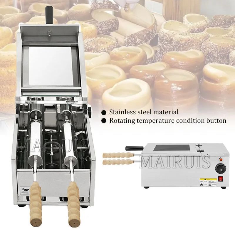 Chimney Cake Waffle Roller Dou – Waffle Cone Maker recenzja i cena