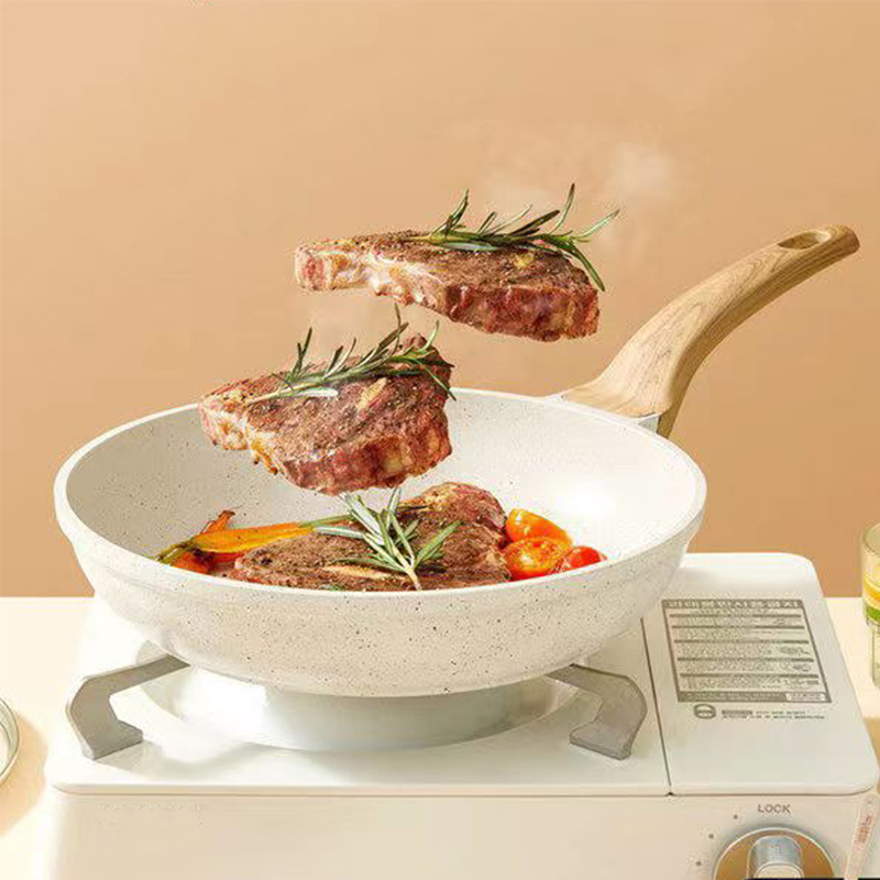 Non-stick Wok Frying Pan Ceram – Danish Pancake Pan recenzja i cena