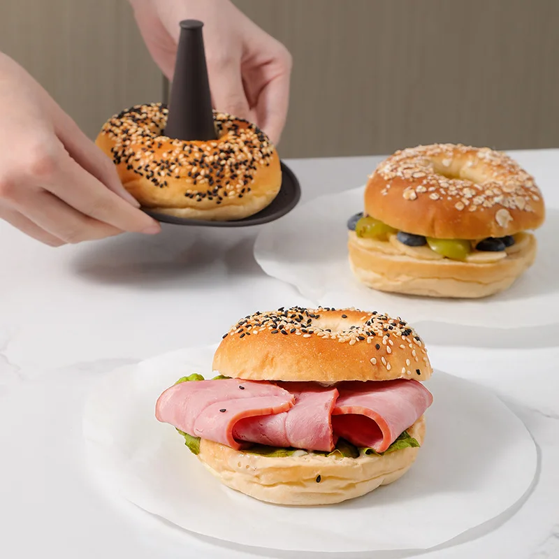 6Pcs Bagel Tools Silicone Mold – Donut Mold Silicone recenzja i cena