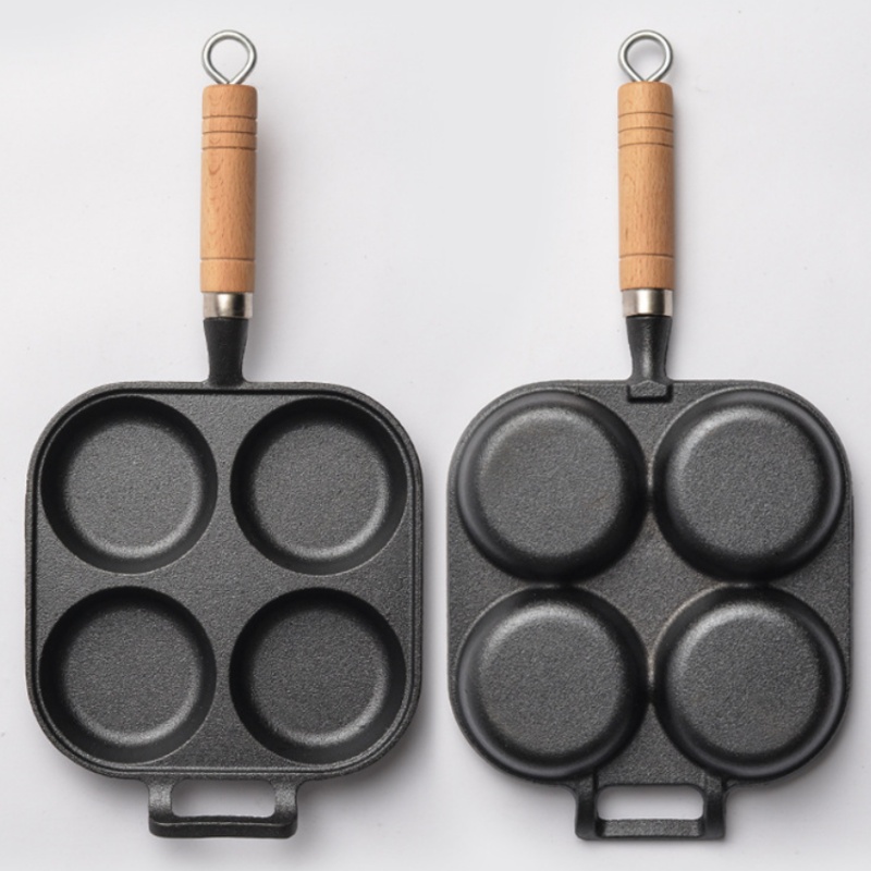 JUSTINLAU 2/4-Hole Omelette Po – Egg Waffle Pan recenzja i cena