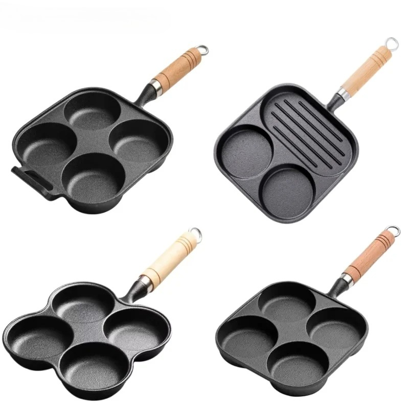 JUSTINLAU 2/4-Hole Omelette Po – Egg Waffle Pan recenzja i cena