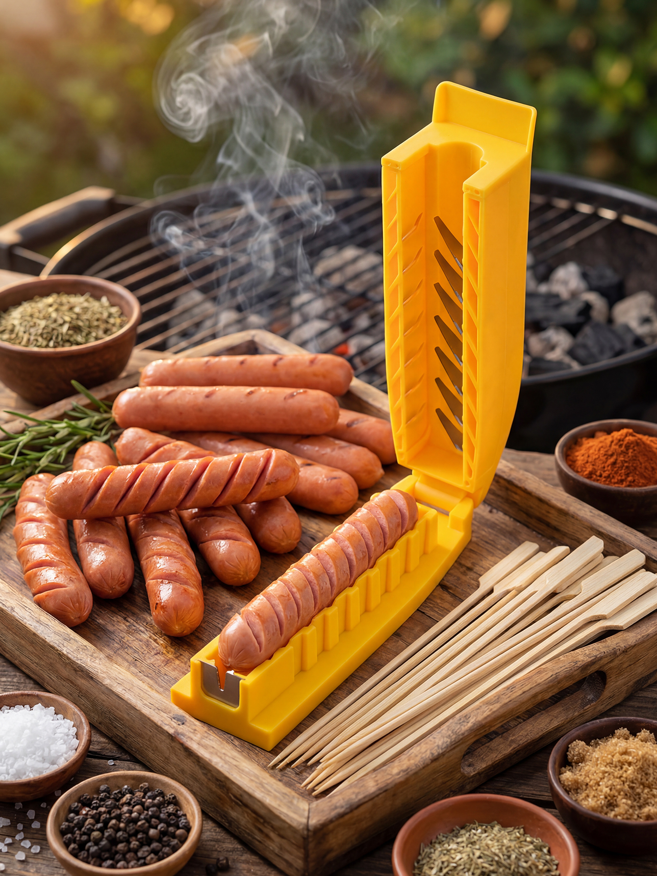 Manual Sausage Slicing Tool Re – Hot Dog Press recenzja i cena