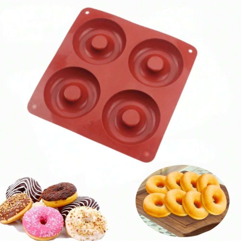 1PC 4 Holes Donut Silicone Mol – Donut Mold Silicone recenzja i cena