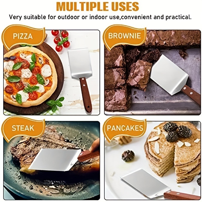 1pc, Brownie Spatula, Metal Br – Okonomiyaki Spatula recenzja i cena