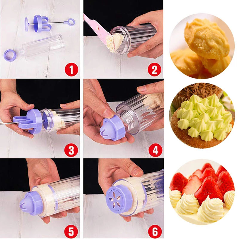 BOZZH DIY Manual Cookie Press  – Churros Maker Gun recenzja i cena