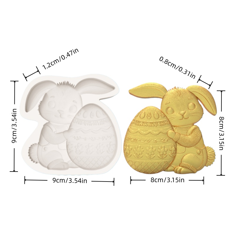 Easter Egg-Holding Bunny Silic – Bunny Cake Mold recenzja i cena