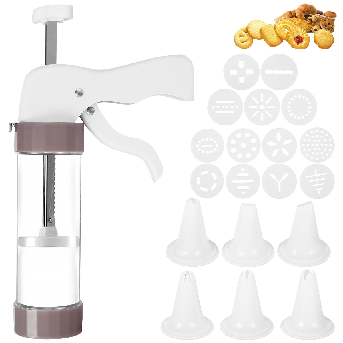 Cookie Press Set Cookie Press  – Churros Maker Gun recenzja i cena